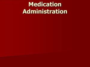 Medication Administration