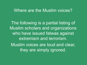 voices - The American Muslim