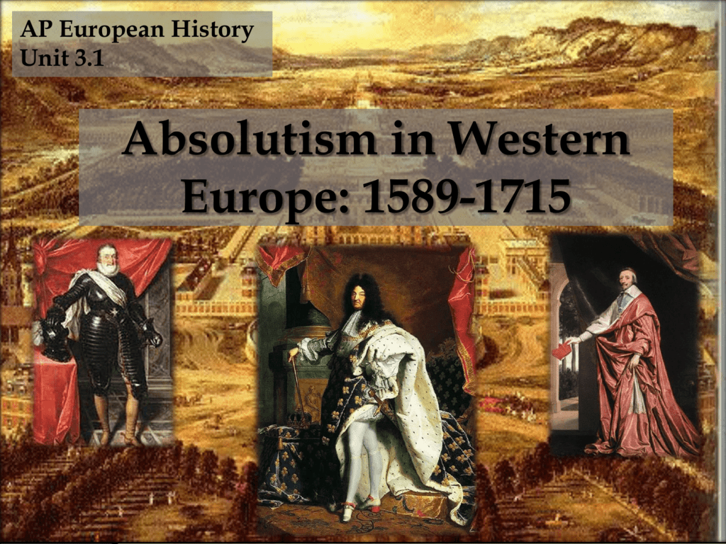 absolutism in europe