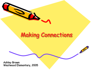 "Making Connections" PowerPoint