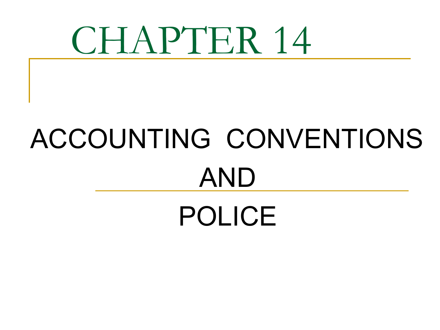 accounting-conventions