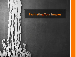Evaluating Your Image by Chris Wilson