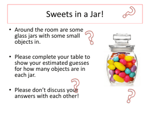 Sweets in a Jar lesson 1 2013.new