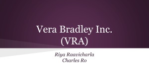 Vera Bradley Inc. (VRA)