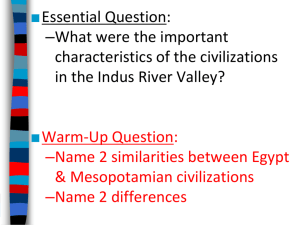 River Valley Civilizations-