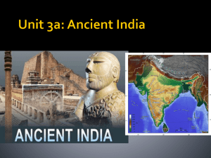 Unit 3a: Ancient India - Pleasantville High School