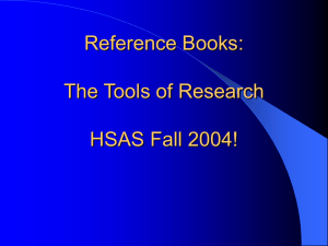 reference books review