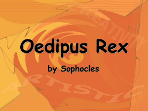 Oedipus Rex - ehs-English
