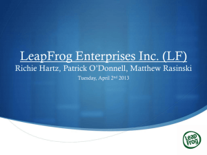 LeapFrog Enterprises Inc. (LF)