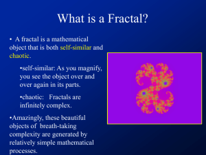 What is a Fractal?
