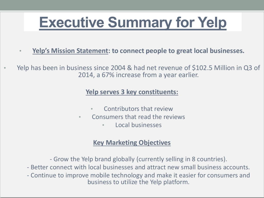 yelp ceo sales process