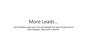 More Leads*