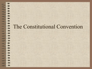 12 The Constitutional Convention