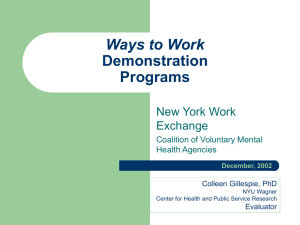 Ways to Work Agencies - The Coalition of Behavioral Health