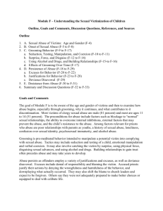 Module F – Understanding the Sexual Victimization of Children