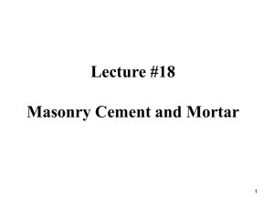 Masonry Units