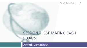 Session 7- Estimating cash flows