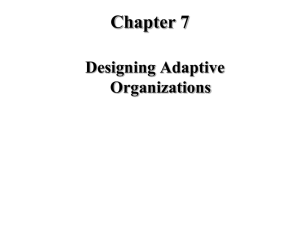 Chapter 9: Fundamentals of Organizing