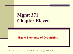 Mgmt371 Chapter 11