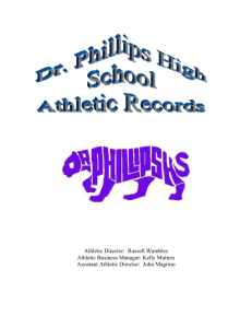 Record - Orlando Dr. Phillips High School Official Athletics Site