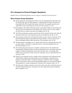 Ch 3 Answers to End-of-Chapter Questions