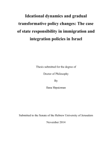 Ideational dynamics and gradual transformative policy changes: The