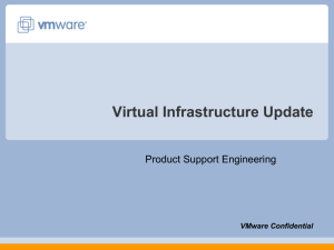 vSphere 4.0 Module 1-1- Virtual Infrastructure Upgrade