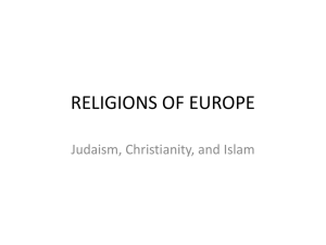 religions in Europe