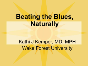 Beating the Blues - American Academy of Pediatrics