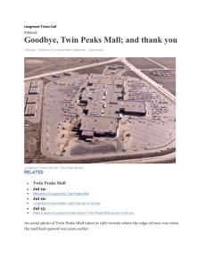 Memories of Longmont's Twin Peaks Mall