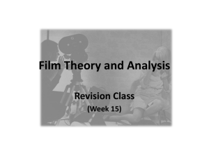 Film Theory and Analysis