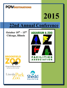 22nd Annual Conference - Aquarium & Zoo Facilities Association