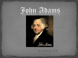 John Adams AP History bre cuff