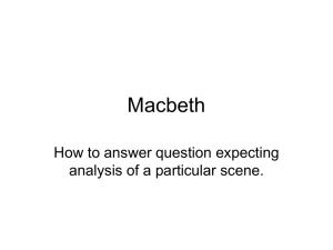 Macbeth - 12revision