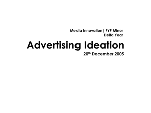 Advertising Ideation