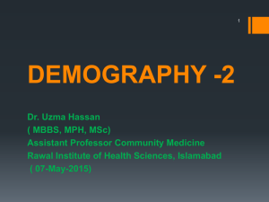 demography -2 - MBBS Students Club