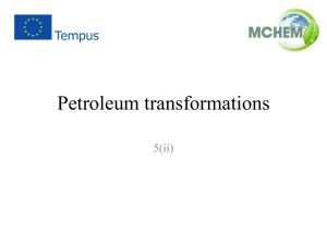 Petroleum transformations