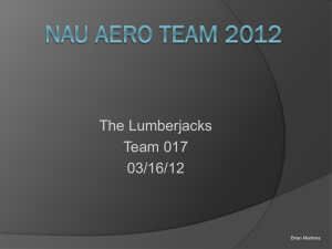 Nau aero team 2012