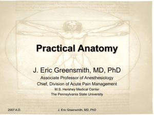 Practical Anatomy - Human Gross Anatomy at the Pennsylvania