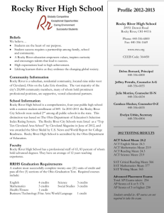 Rocky River High School Program of Studies