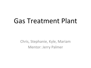 Gas Treatment Plant