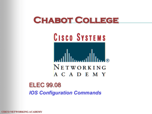 oak(config) - Chabot College