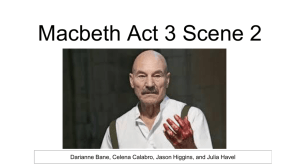 Macbeth Act 3 Scene 2 - English10