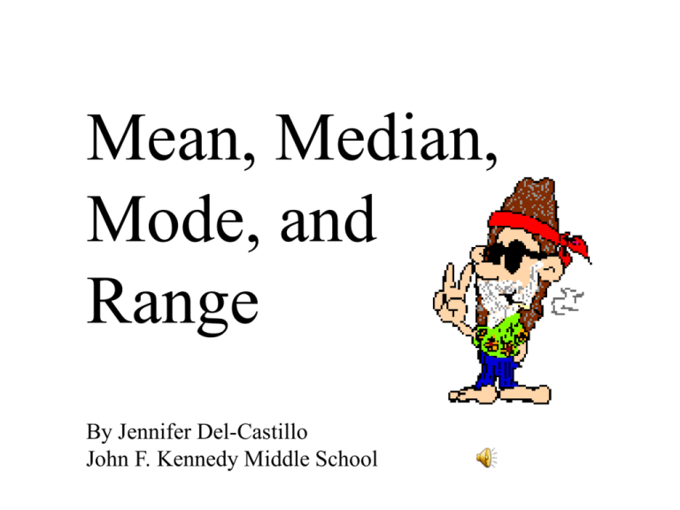 mean mode median range calculator