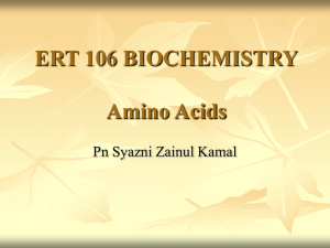 Amino Acids - UniMAP Portal
