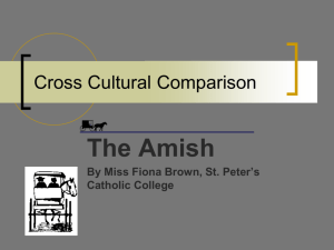 Cross Cultural Comparison - Society and Culture Association