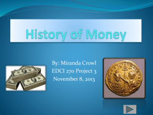 History of Money