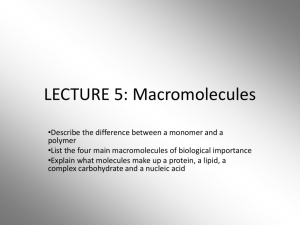 Macromolecules