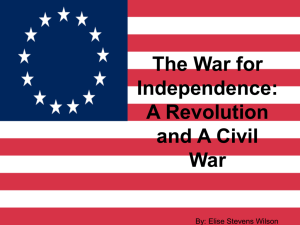 A Revolution and A Civil War - The Gilder Lehrman Institute of
