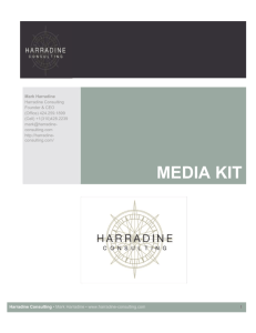 Mark Harradine Media Kit